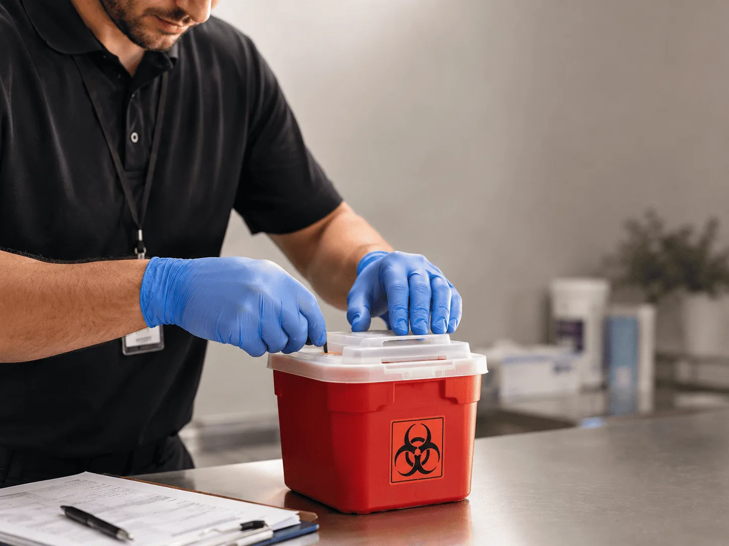 Why choose Sharps Waste Disposal in Six Lakes, MI